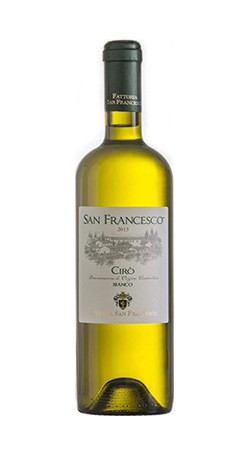 San Francesco Cirò Greco Bianco Classico  2014