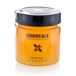 Ciboreale Raw Organic Multiflower Honey 8.8oz/250gr