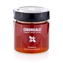 Ciboreale Raw Organic Chestnut Honey 8.8oz/250gr