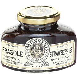 Mussini Balsamic Compote Strawberry 8.8oz. 250 gr