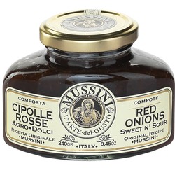 Mussini Balsamic Compote Red Onions 8.8oz. 250 gr