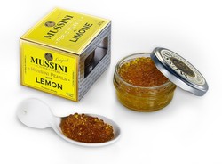 Mussini Italian Lemon Pearls 1.76oz. 50gr