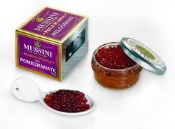 Mussini Italian Pomegranate Pearls 1.76oz. 50gr